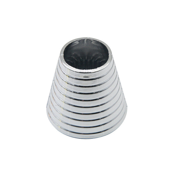 HKM-080723 Toothy Imitation Metal Large Ponytail Hair Tie - ABS Plastic, 4 Color Options, Stylish Design