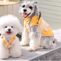 HKM-0807485 Casual Yellow Pet Clothing for Small Dogs - Bichon, Yorkshire, Schnauzer Sizes XXS to XXL