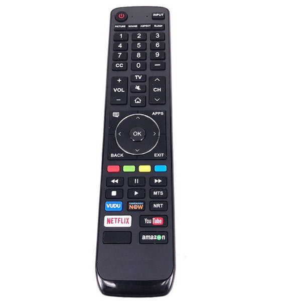HKM-080851 Hisense TV Remote Control Model EN3139 for VUDU, Netflix, and YouTube