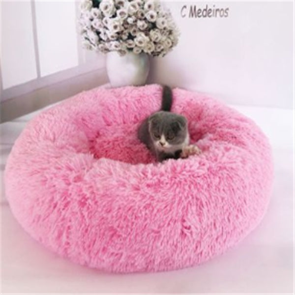 HKM-0808765 Cozy Plush Nest Pad for Cats and Small Dogs - Machine Washable Pet Mattress in Various Sizes and Colors