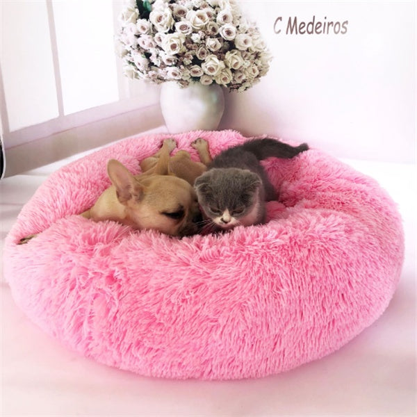 HKM-0808765 Cozy Plush Nest Pad for Cats and Small Dogs - Machine Washable Pet Mattress in Various Sizes and Colors