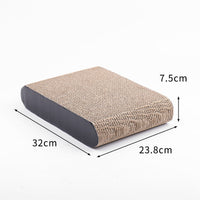 HKM-0808893 Vertical Cat Scratcher with Suction Cup, Durable Corrugated Paper Sofa Protector