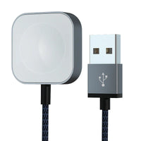 HKM-081043 5W Magnetic Wireless Charger for Apple Watch - Fast USB Charging Cable