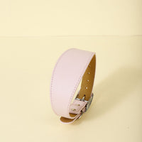 HKM-0810685 Casual Adjustable Pet Collar in Monochrome Colors - Black, Red, Light Green, Gray, Light Blue, Light Pink