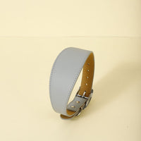 HKM-0810685 Casual Adjustable Pet Collar in Monochrome Colors - Black, Red, Light Green, Gray, Light Blue, Light Pink