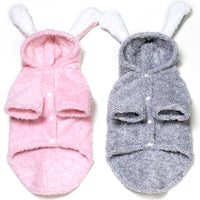 HKM-0811069 Casual Solid Color Double-Sided Velvet Dog Clothing for All Sizes