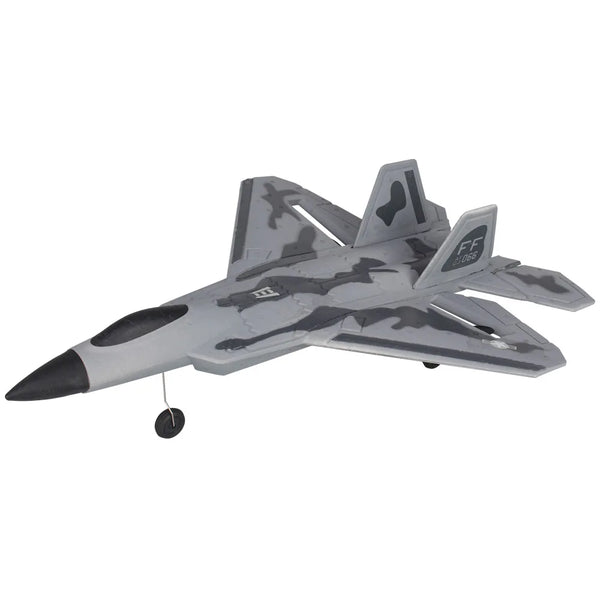 HKM-081107 F22 2.4G RC Airplane Model with LED Searchlight and Auto Balance System