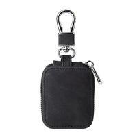 HKM-081171 Universal Clamshell Protective Case for Bluetooth Headsets - Faux Leather Headphone Cover
