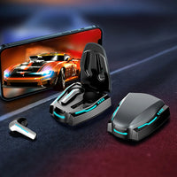 HKM-081299 Wireless Gaming Headset with Noise Cancelling Earbuds - TWS In-Ear Earphones for Handsfree Gaming