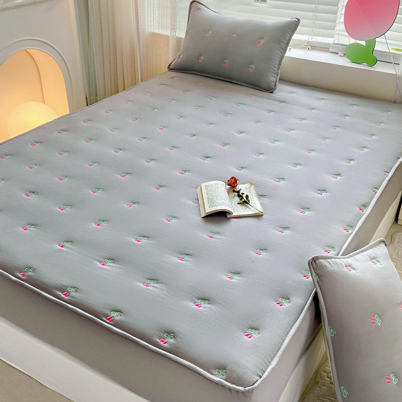 HKM-081619 Cotton Fitted Sheet Set for Simmons Mattresses – Available in Multiple Sizes