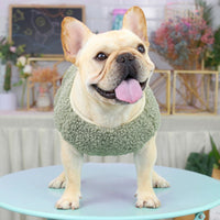 HKM-0816829 Dog Vest Coat for Autumn and Winter in Green and Orange, Polyester Fabric