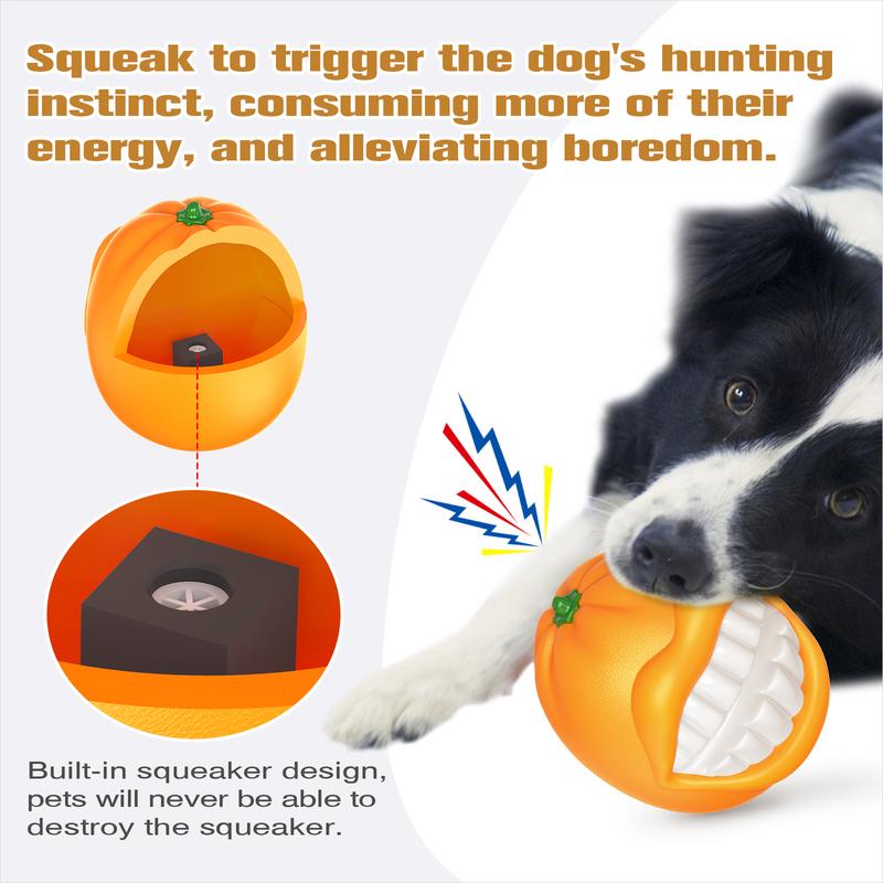 HKM-0817085 Durable Interactive Squeaky Dog Toy with Built-in Sound Whistle for Medium to Large Chewers