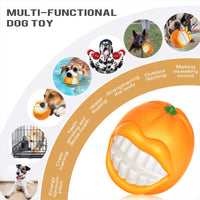 HKM-0817085 Durable Interactive Squeaky Dog Toy with Built-in Sound Whistle for Medium to Large Chewers