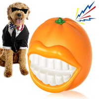 HKM-0817085 Durable Interactive Squeaky Dog Toy with Built-in Sound Whistle for Medium to Large Chewers