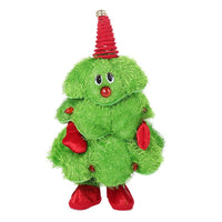 HKM-081747 Singing Christmas Tree Plush Toy - Animated Holiday Decoration for Kids