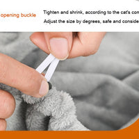 HKM-0818493 Comfy Leaky Foot Cat Jumpsuit in Multiple Colors for Cozy Cuddles