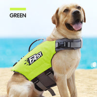 HKM-0818621 Reflective Dog Life Jacket for Swimming Training, Suitable for Medium and Large Dogs