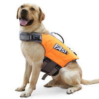 HKM-0818621 Reflective Dog Life Jacket for Swimming Training, Suitable for Medium and Large Dogs