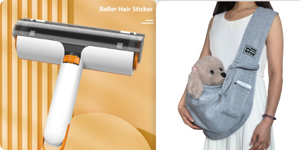 HKM-0820029 2 in 1 Portable Washable Pet Hair Removal Brush for Effortless Cleaning