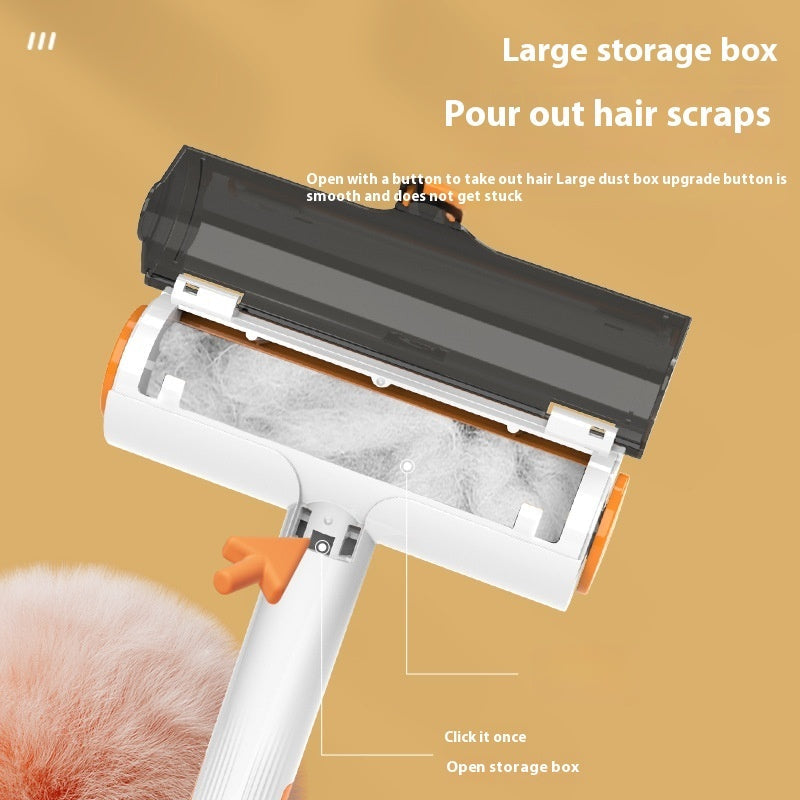 HKM-0820029 2 in 1 Portable Washable Pet Hair Removal Brush for Effortless Cleaning