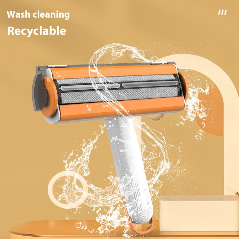 HKM-0820029 2 in 1 Portable Washable Pet Hair Removal Brush for Effortless Cleaning