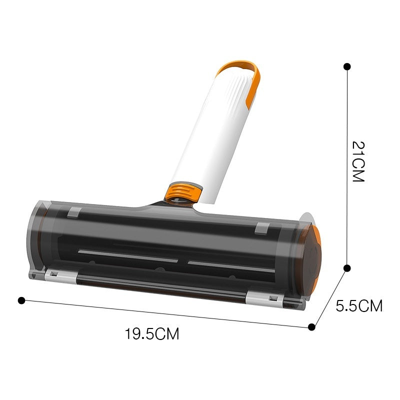 HKM-0820029 2 in 1 Portable Washable Pet Hair Removal Brush for Effortless Cleaning