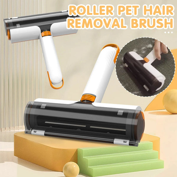 HKM-0820029 2 in 1 Portable Washable Pet Hair Removal Brush for Effortless Cleaning