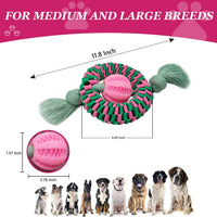 HKM-0821693 Durable Chew Toy for Dogs – Natural Rubber & Nylon for Teeth Cleaning, Exercise, and Interactive Play