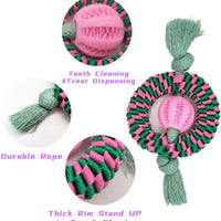 HKM-0821693 Durable Chew Toy for Dogs – Natural Rubber & Nylon for Teeth Cleaning, Exercise, and Interactive Play