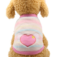 HKM-0822589 Winter Cartoon Flannel Sleeveless Dog Clothes for Small Pets