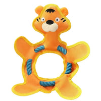 HKM-0822845 Tear-Resistant Plush Pet Toy for Dogs and Cats - Multiple Designs Available, 33 x 25 CM