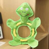HKM-0822845 Tear-Resistant Plush Pet Toy for Dogs and Cats - Multiple Designs Available, 33 x 25 CM