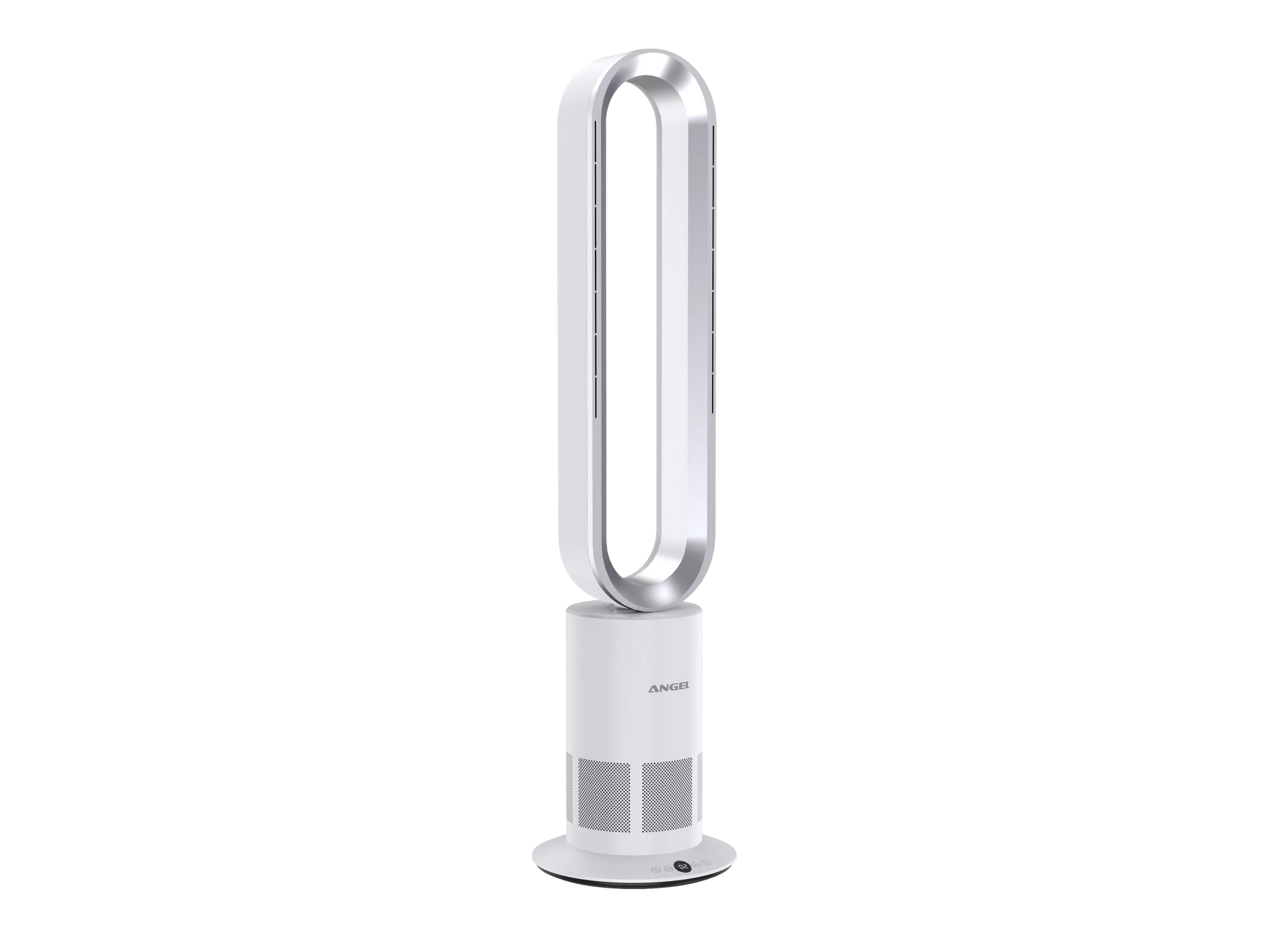 HKM-082323 Electric Bladeless Oscillating Tower Fan with Natural Wind Circulation for Home Use