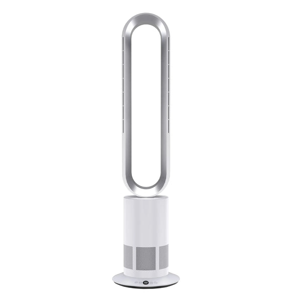 HKM-082323 Electric Bladeless Oscillating Tower Fan with Natural Wind Circulation for Home Use for Home and Office Portable Cooling Fan