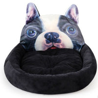 HKM-0824253 Cozy Plush Cat and Dog Kennel Mat in Various Animal Designs