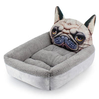 HKM-0824253 Cozy Plush Cat and Dog Kennel Mat in Various Animal Designs