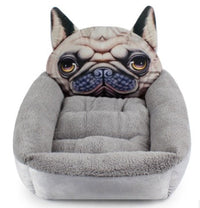 HKM-0824253 Cozy Plush Cat and Dog Kennel Mat in Various Animal Designs