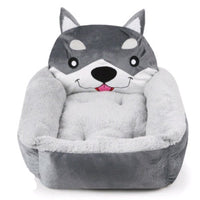 HKM-0824253 Cozy Plush Cat and Dog Kennel Mat in Various Animal Designs