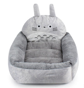 HKM-0824253 Cozy Plush Cat and Dog Kennel Mat in Various Animal Designs