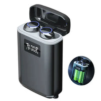 HKM-082451 Wireless Earbuds with Power Bank Function - IPX7 Waterproof Mini Stereo In-Ear Headphones with 4000mAh Battery