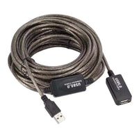 HKM-082515 5m USB Male to Female Extension Cable with Built-in Chip for Data Transmission