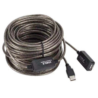 HKM-082515 5m USB Male to Female Extension Cable with Built-in Chip for Data Transmission