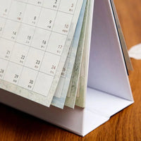 HKM-082579 Customisable Monthly Desk Calendar Planner with Various Binding Options and Finishing Touches