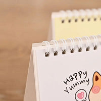 HKM-082579 Customisable Monthly Desk Calendar Planner with Various Binding Options and Finishing Touches