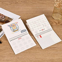 HKM-082579 Customisable Monthly Desk Calendar Planner with Various Binding Options and Finishing Touches