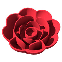 HKM-0826173 Non-Slip Silicone Slow Feed Dog Food Bowl - Easy to Clean, Multiple Colors Available