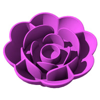 HKM-0826173 Non-Slip Silicone Slow Feed Dog Food Bowl - Easy to Clean, Multiple Colors Available