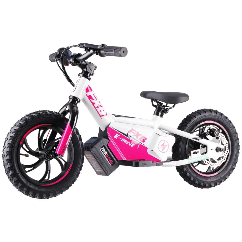 HKM-082707 Mini Electric Balance Motorcycle with 12-Inch Wheel, 36V 250W Brushless Hub Motor, Ideal for City Transport