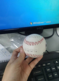 HKM-082771 Bluetooth Baseball Home Speaker - Compact 3W Output, 150-18000Hz Frequency, White/Orange/Green Colors