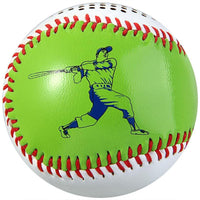 HKM-082771 Bluetooth Baseball Home Speaker - Compact 3W Output, 150-18000Hz Frequency, White/Orange/Green Colors